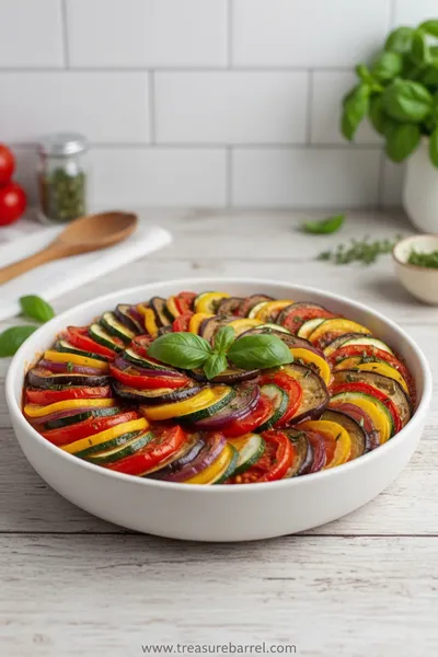 Homemade Classic French Ratatouille - ready to serve