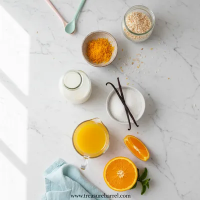 Coconut Orange Glow – Creamy Citrus Delight - cooking process