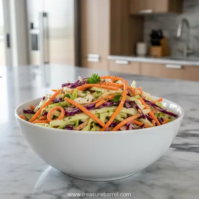 Simple Coleslaw Recipe – Fresh & Crunchy