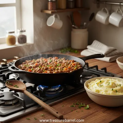 Mum's Traditional Cottage Pie Recipe - ingredients preparation