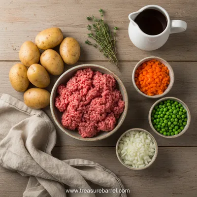 Mum's Traditional Cottage Pie Recipe - cooking process