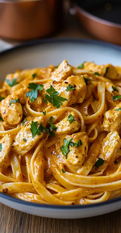 Cowboy Butter Chicken Linguine