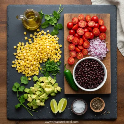 Easy Cowboy Caviar Recipe - cooking process