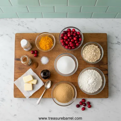 Cranberry Orange Muffins with Streusel Topping - cooking process