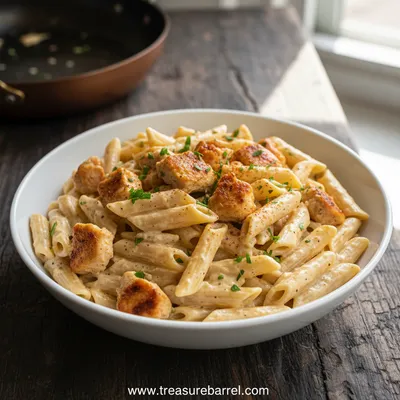 Creamy Cajun Chicken Pasta