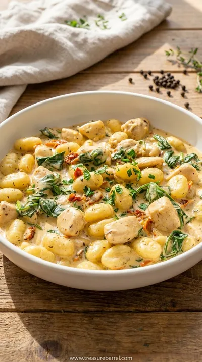 Creamy Chicken and Gnocchi: Quick Comfort Meal