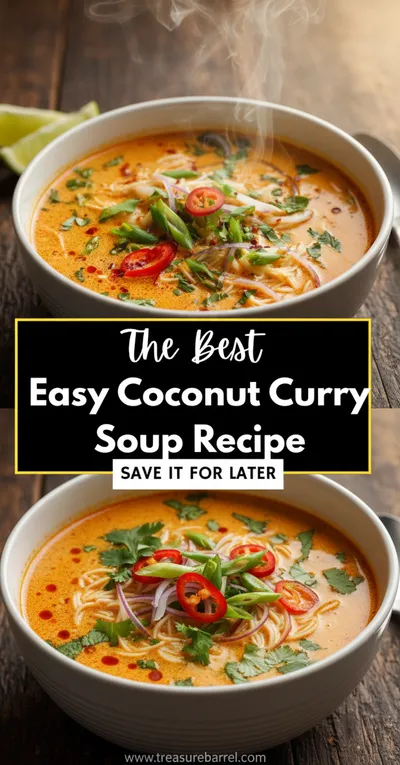 Creamy Coconut Curry Soup