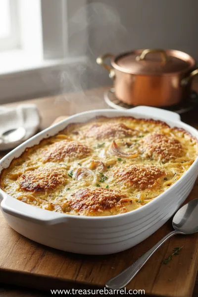 Creamy French Style Chicken Casserole – Easy 4‑Step Recipe