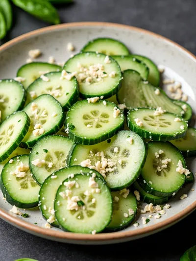 Creamy German Cucumber Salad