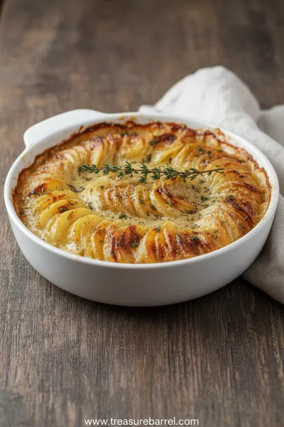 Creamy Scalloped Potatoes Recipe - ready to serve