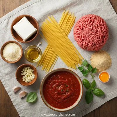 Creamy Spaghetti and Meatballs - cooking process