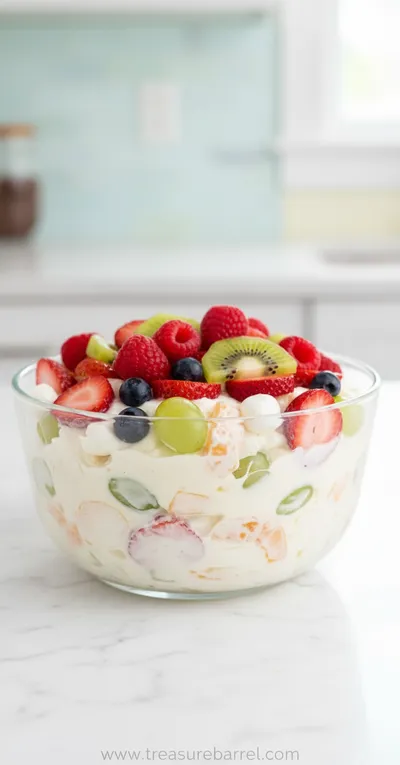 Creamy Vanilla Pudding Fruit Salad