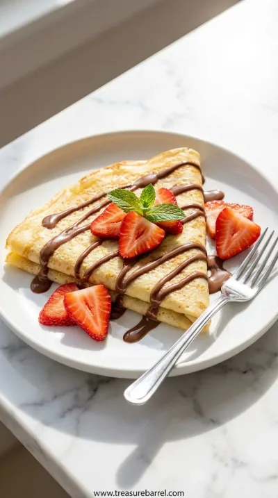 Best Crepe Recipe - Easy and Delicious - ready to serve