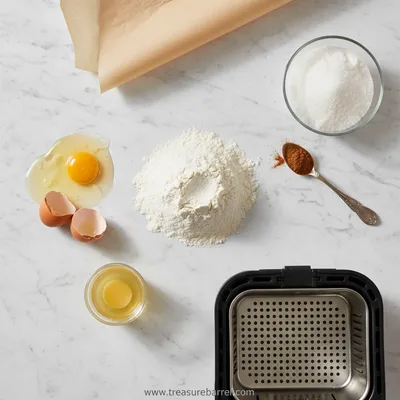 Crispy Air Fryer Churro Bites - cooking process