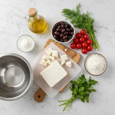 Crispy Feta Rolls – Oven-Baked Delight - cooking process