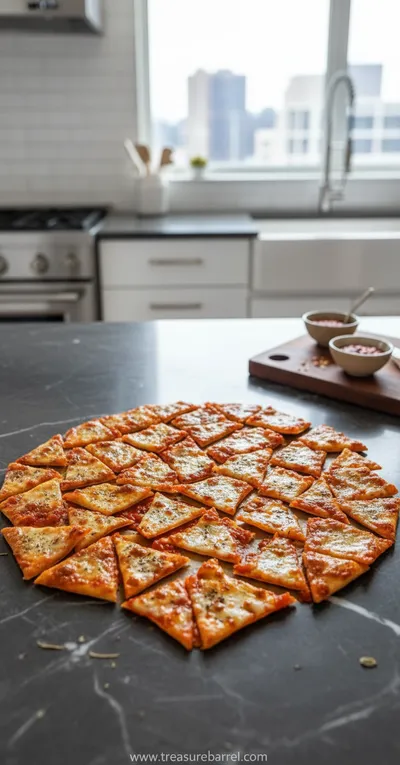 Crispy Pizza Chips – Quick Comfort Snack