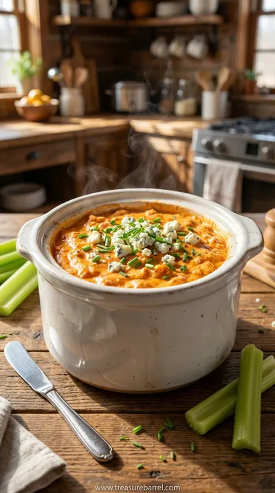 Crockpot Buffalo Chicken Dip Recipe: Easy & Creamy