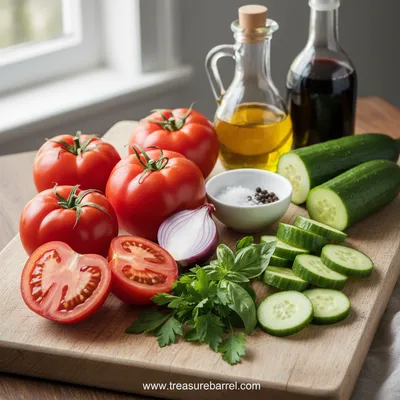 Cucumber and Tomato Salad – Fresh, Easy Recipe - cooking process