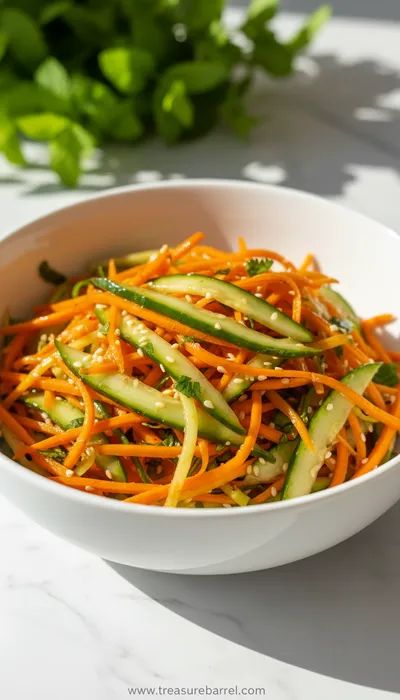 Cucumber Carrot Salad Recipe