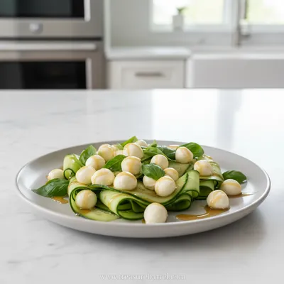 Quick Cucumber Mozzarella Salad