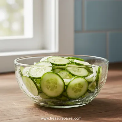 Cucumber Vinegar Salad – Easy Swedish Style