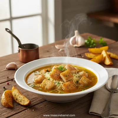Czech Garlic Soup – Satisfying Warm Meal