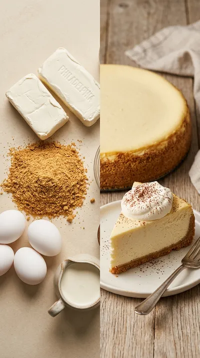 Best New York Cheesecake – Classic Creamy Baked Dessert - ready to serve