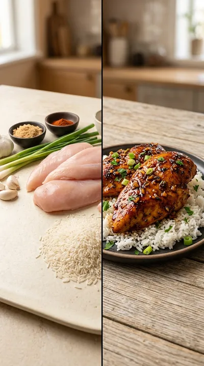 Brown Sugar Garlic Chicken Breasts - ready to serve