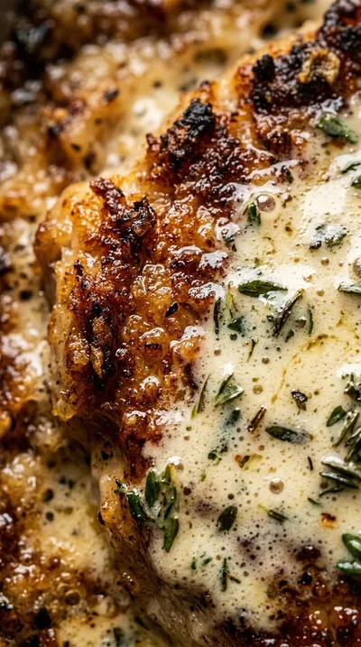 Creamy Chicken Thighs with Mushroom Thyme Sauce - ingredients preparation