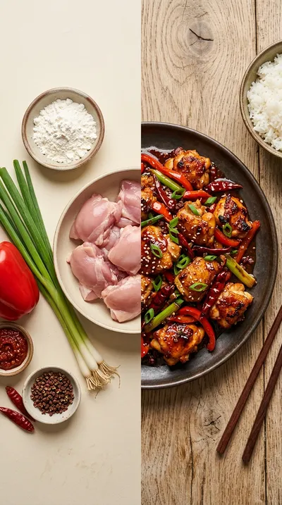 Firecracker Chicken Recipe - ready to serve