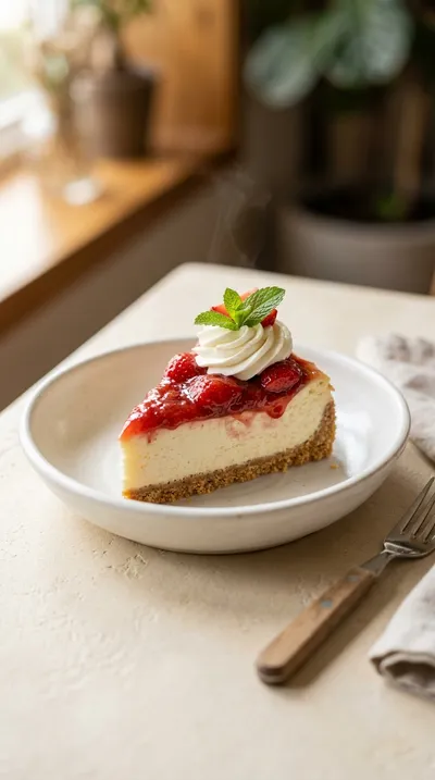 Easy Strawberry Cheesecake: Simple Creamy Dessert