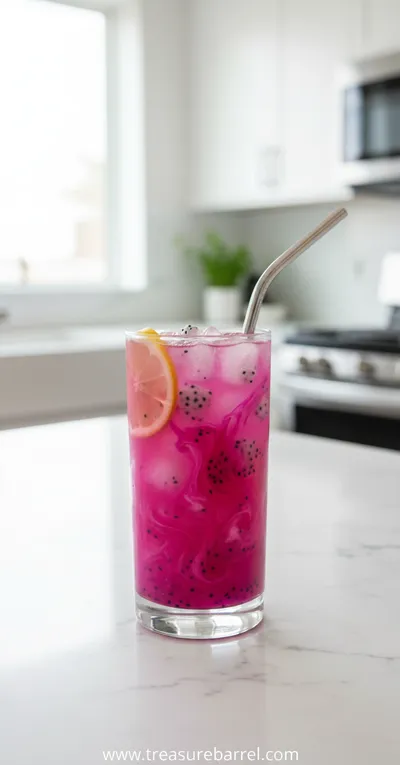 Dragonfruit Lemonade – Refreshing Fruit Drink