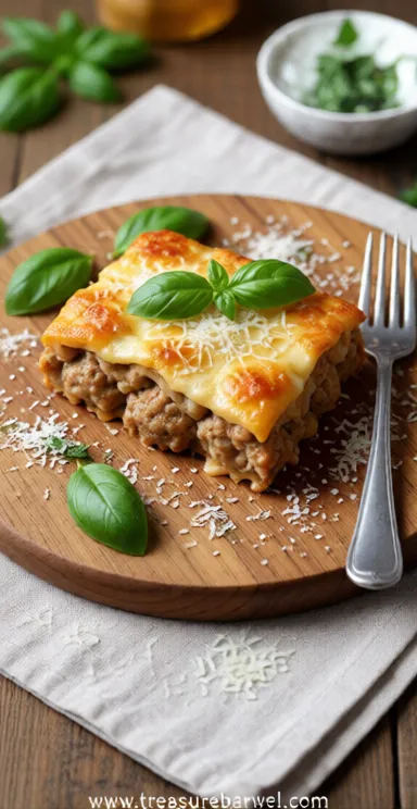Dump and Bake Meatball Casserole - ready to serve