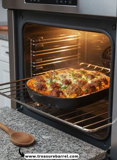 Dump-and-Bake Meatball Casserole – Easy Weeknight Dinner - ingredients preparation