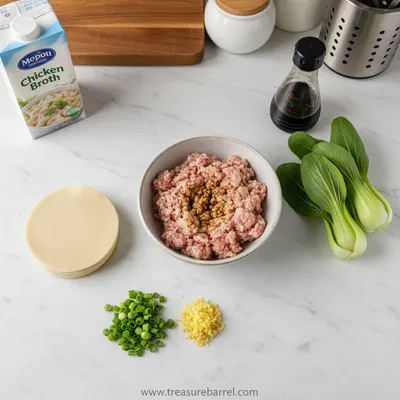 Easy Dumpling Soup - cooking process