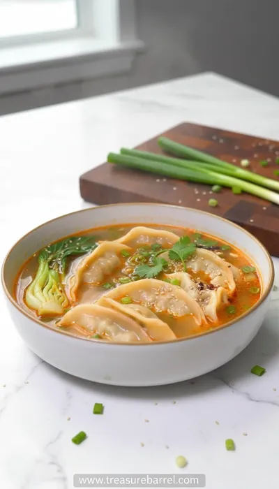 Easy Dumpling Soup