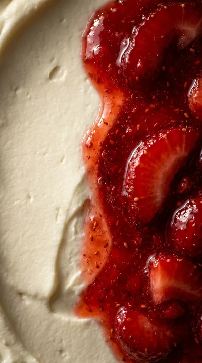 Easy Strawberry Cheesecake: Simple Creamy Dessert - ingredients preparation