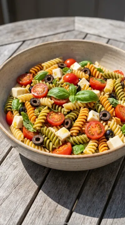 Easy Italian Pasta Salad Recipe for Hot Days