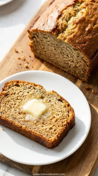 Easy Banana Bread Recipe: Moist and Simple - ready to serve