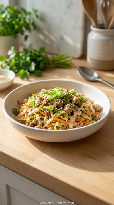 Easy Egg Roll in a Bowl - Low-Carb Recipe