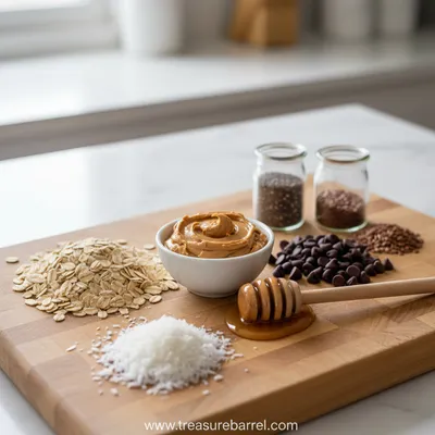 Energy Balls – Healthy No‑Bake Snack - cooking process