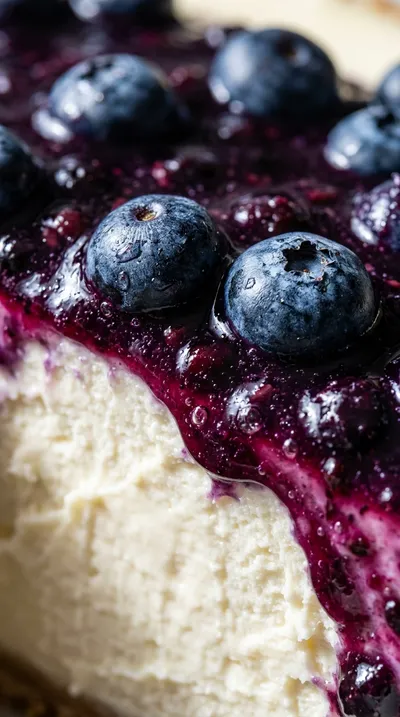 Blueberry Cheesecake – Creamy Lemon‑Infused Delight - ingredients preparation