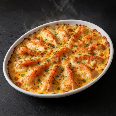Seafood Gratin: Simple Healthy Dinner