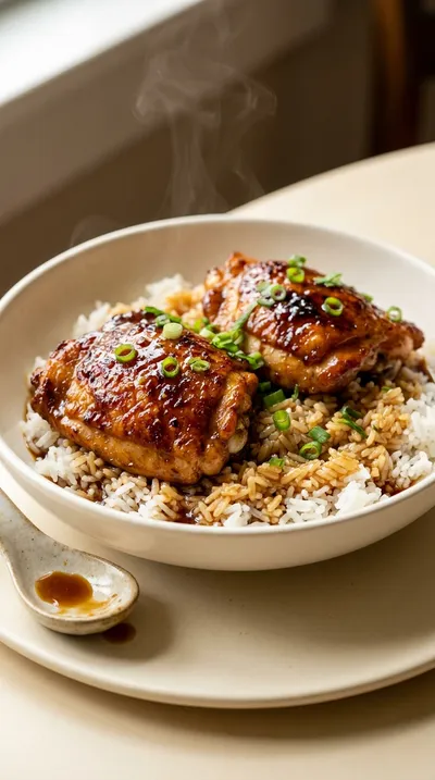 Honey Garlic Chicken Thighs