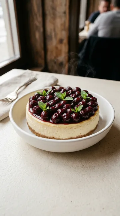 Cherry Cheesecake – Creamy & Decadent Dessert Recipe