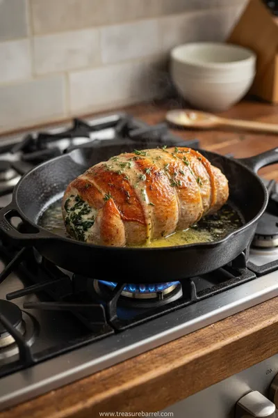 Festive Stuffed Turkey Breast - ingredients preparation