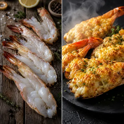 Seafood Gratin: Simple Healthy Dinner - cooking process