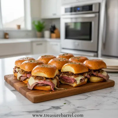 French Dip Sliders – Easy Party Recipe