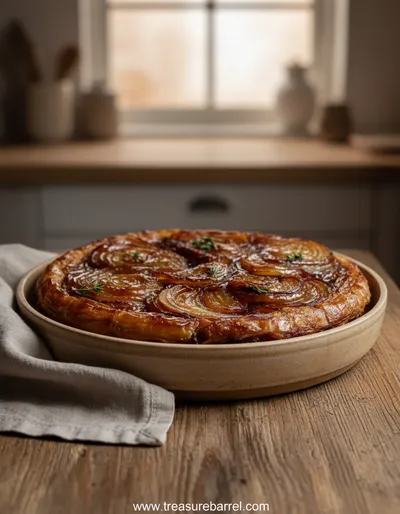 French Onion Tarte Tatin Recipe