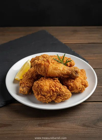 Ultra-Crispy Ultra-Juicy Fried Chicken Recipe - ready to serve